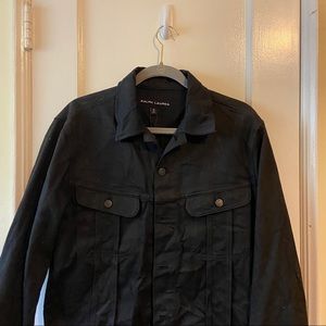 NWT Ralph Lauren Black Denim Jacket
